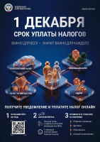 Межрайонная инспекция ФНС № 23 по Иркутской области напоминает о необходимости уплаты налога на имущество, земельного и транспортного налогов за 2025 год.
